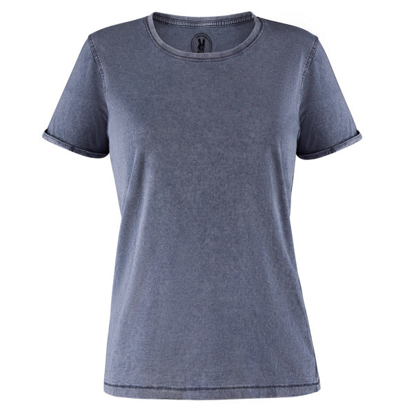 T-Shirt Husky Woman in Farbe Denim Blue