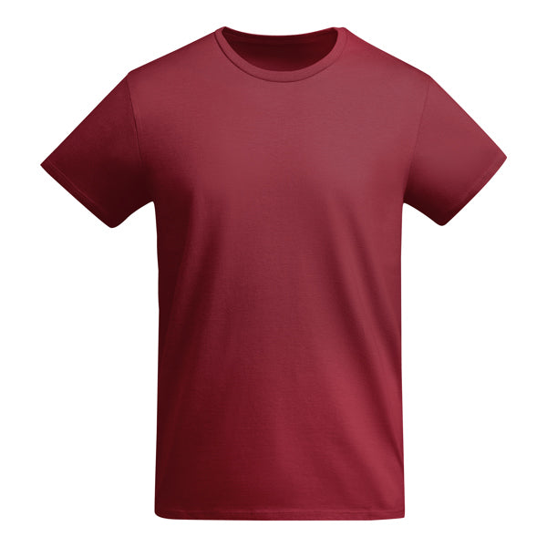 T-Shirt Breda in Farbe Garnet