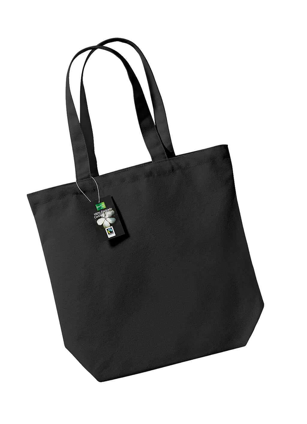 Fairtrade Camden Shopper in Farbe Black
