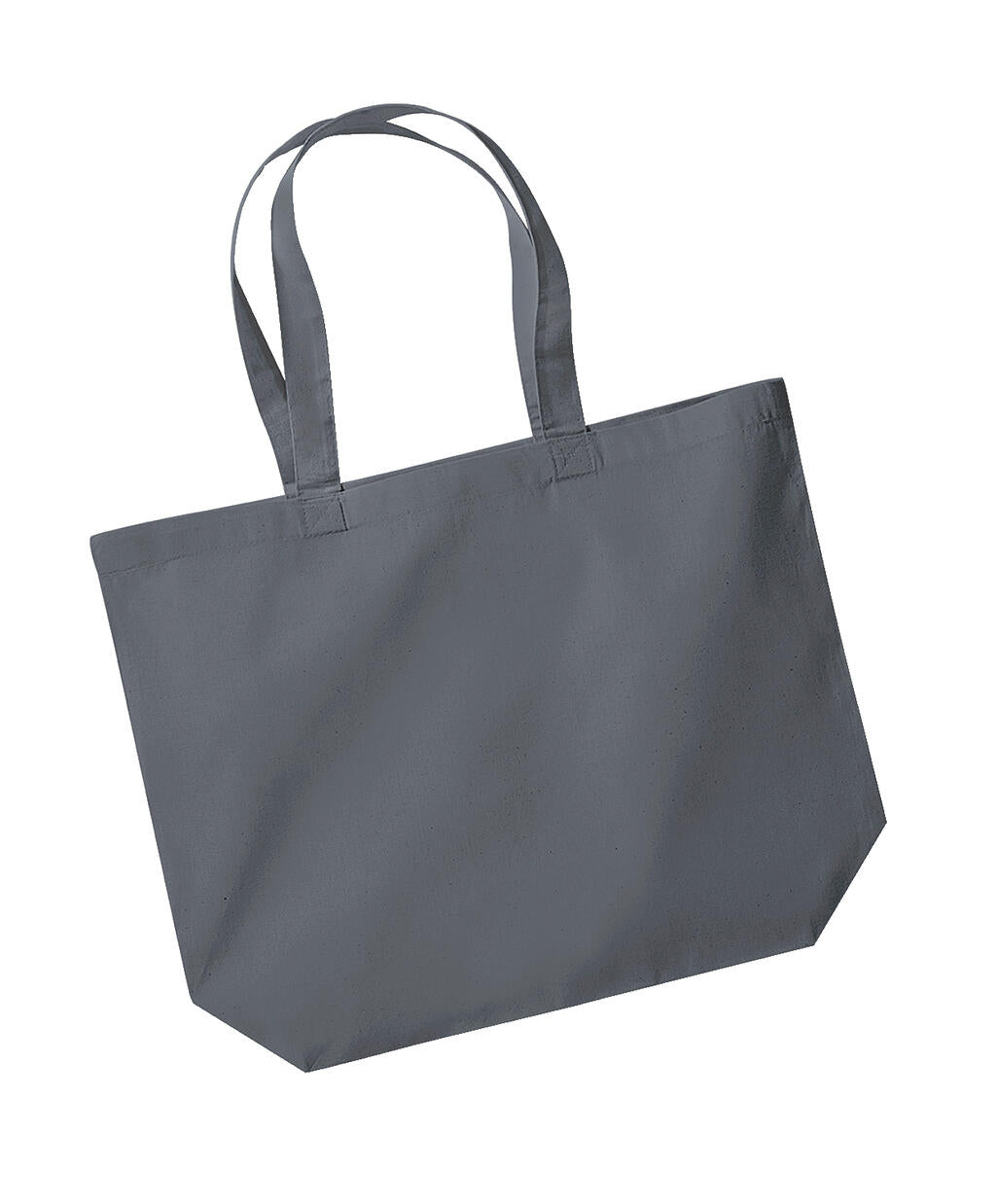 Organic Premium Cotton Maxi Tote in Farbe Graphite Grey