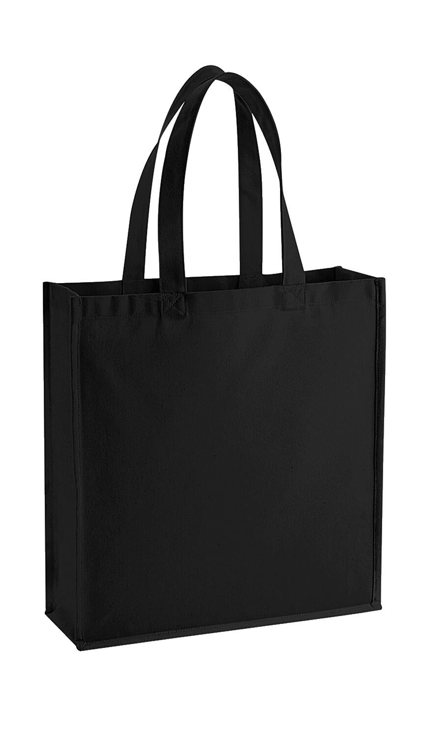 Gallery Canvas Tote in Farbe Black