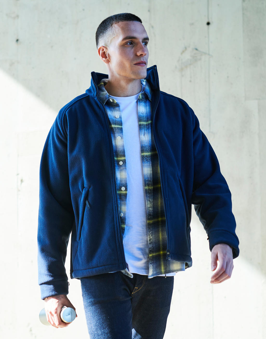 Sigma Fleece Jacket in Farbe Black
