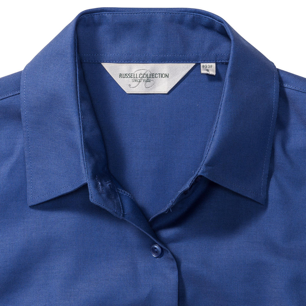 Ladies' Classic Oxford Shirt in Farbe White