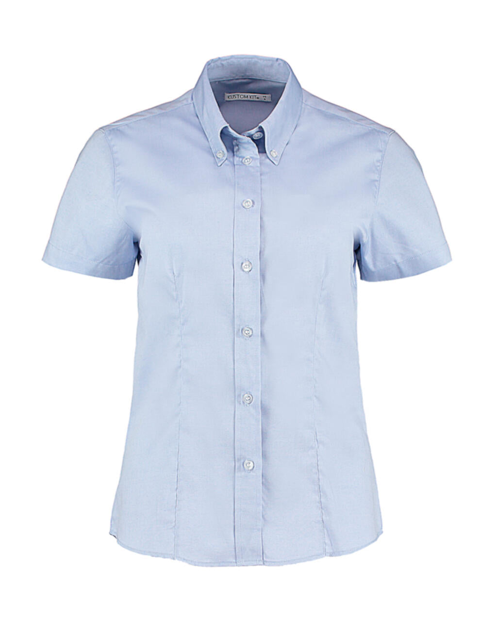 Women's Tailored Fit Premium Oxford Shirt SSL in Farbe Light Blue