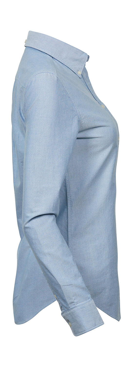 Ladies' Perfect Oxford Shirt in Farbe White