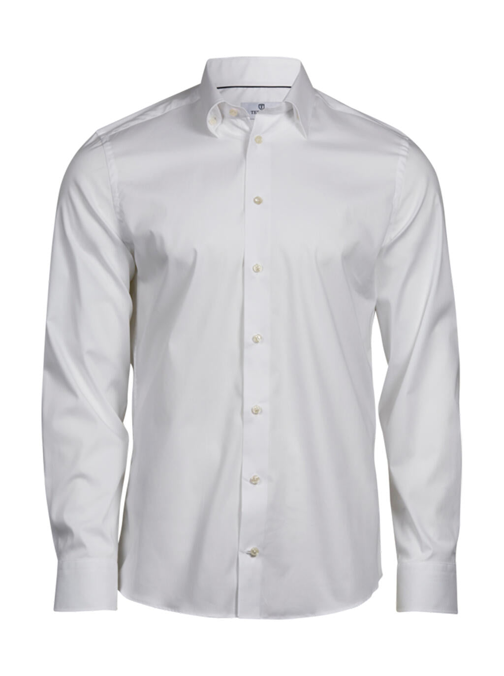 Stretch Luxury Shirt in Farbe White