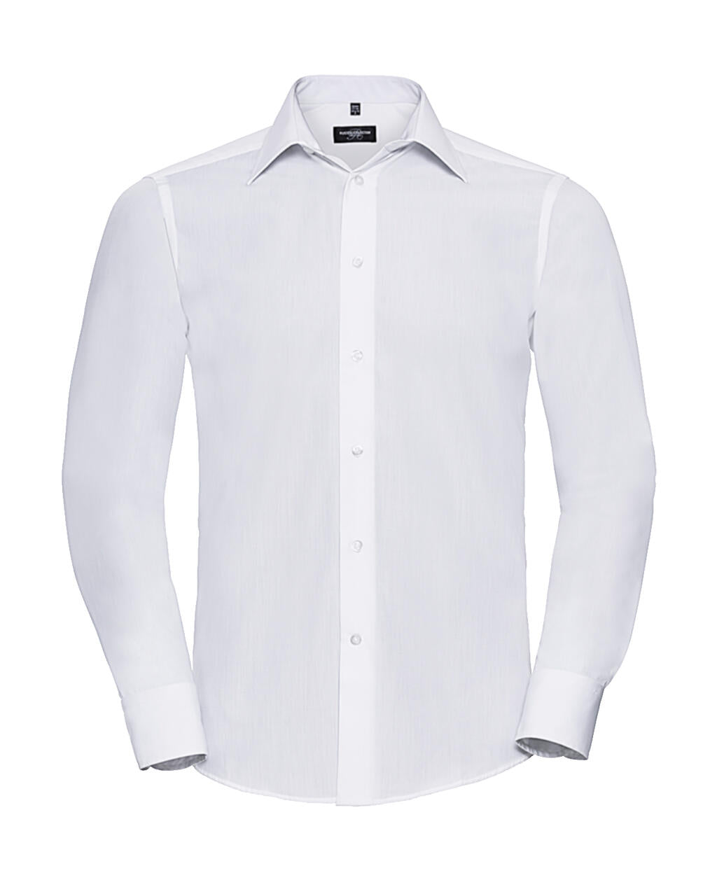 Tailored Poplin Shirt LS in Farbe White