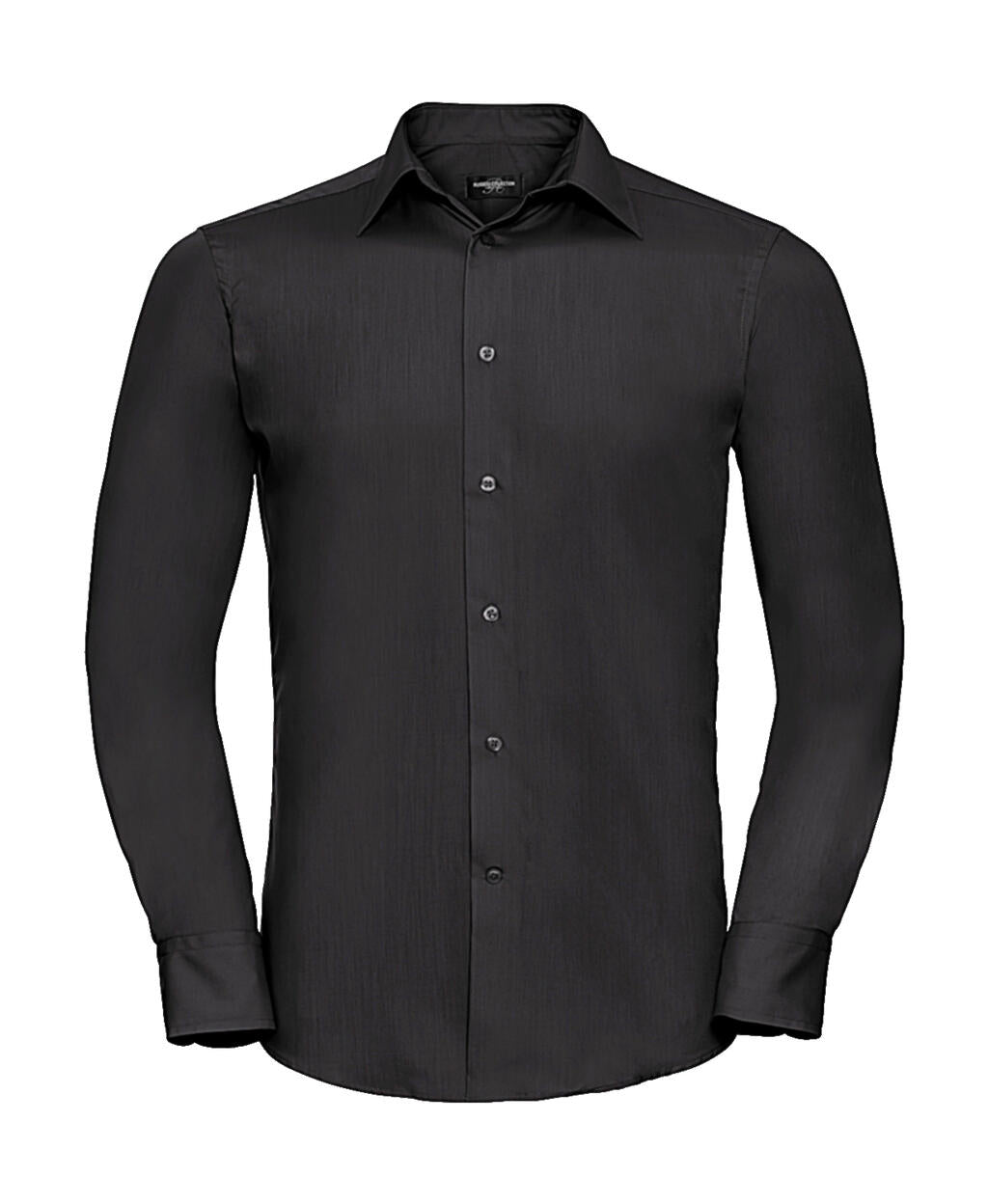 Tailored Poplin Shirt LS in Farbe Black