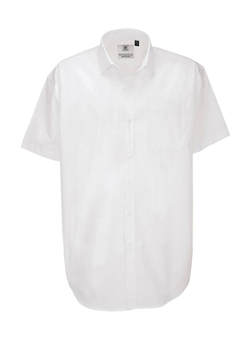 Heritage SSL/men Poplin Shirt in Farbe White