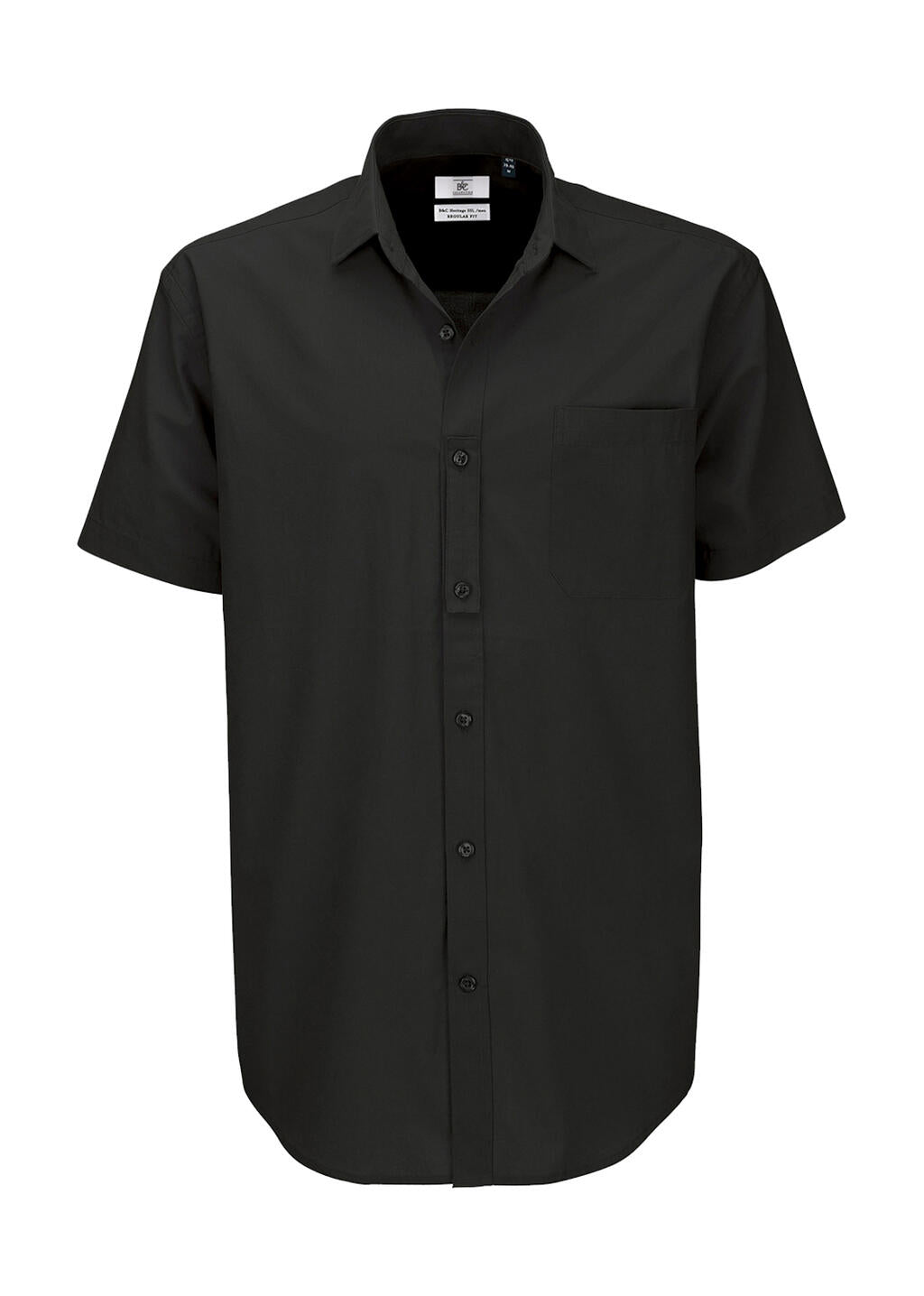 Heritage SSL/men Poplin Shirt in Farbe Black