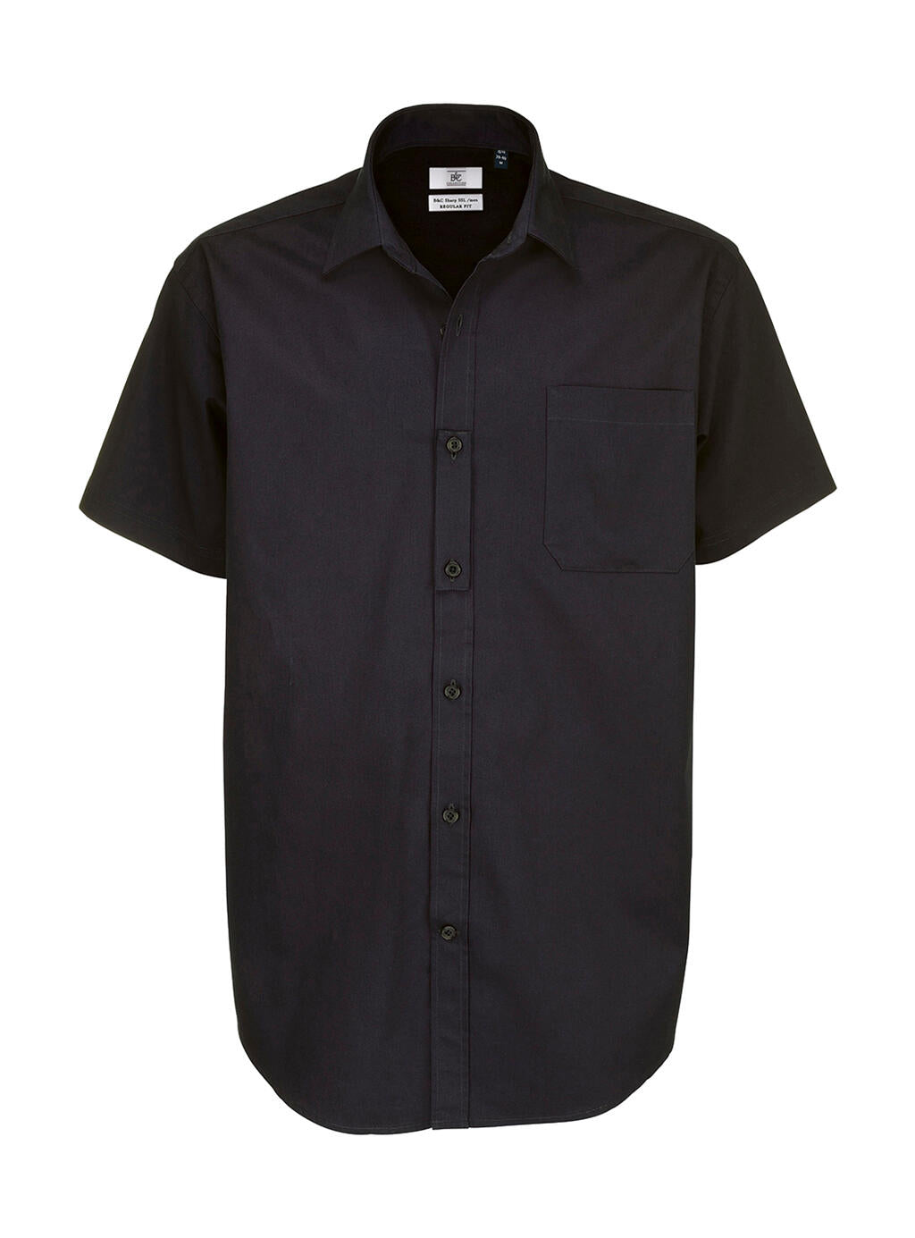 Sharp SSL/men Twill Shirt in Farbe Black