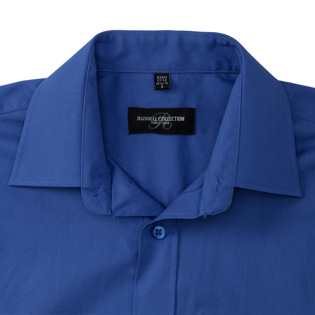 Cotton Poplin Shirt LS in Farbe White