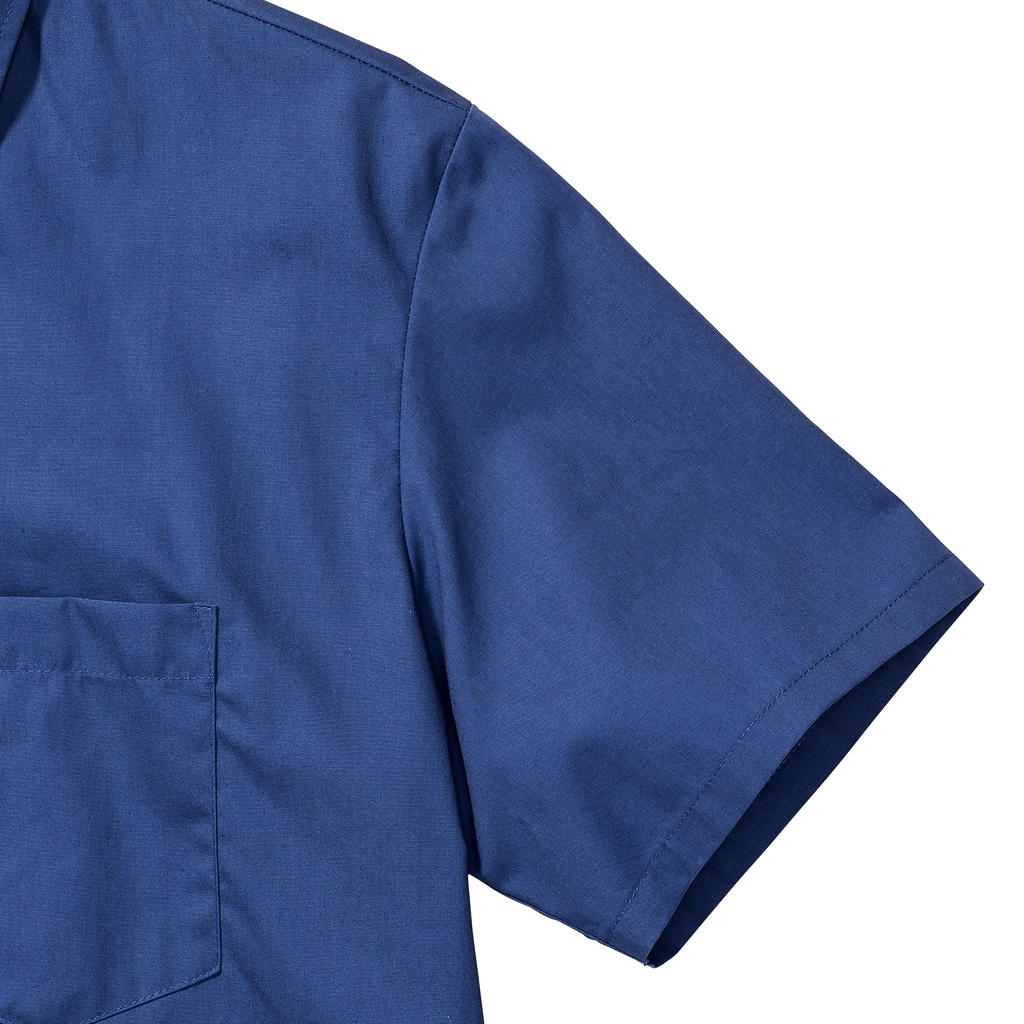 Ladies' Cotton Poplin Shirt in Farbe White