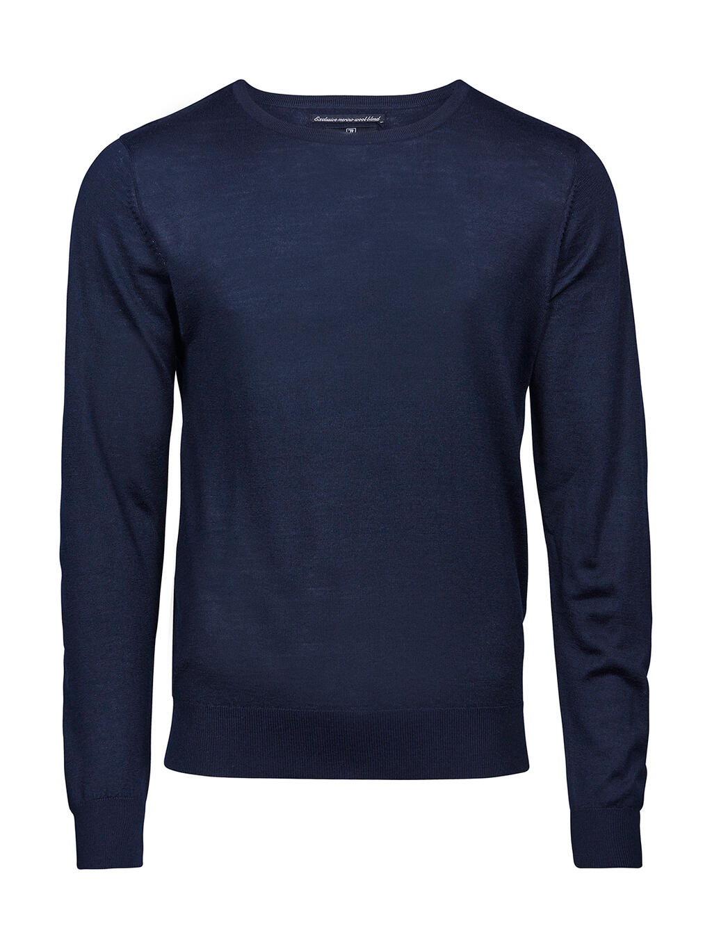 Men's Crew Neck Sweater in Farbe Navy