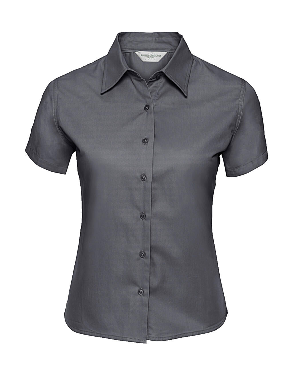 Ladies' Classic Twill Shirt in Farbe Zinc