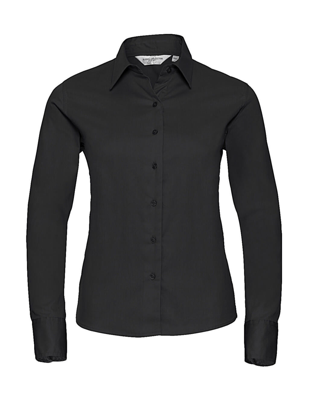 Ladies' Classic Twill Shirt LS in Farbe Black