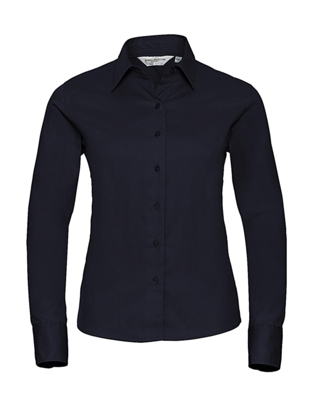 Ladies' Classic Twill Shirt LS in Farbe French Navy