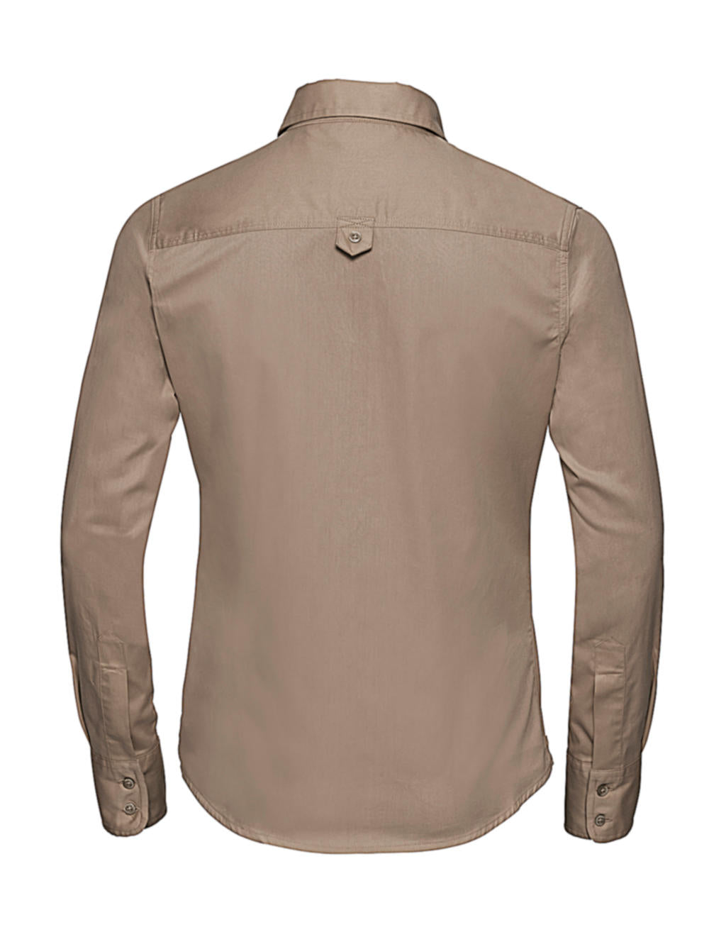 Ladies' Classic Twill Shirt LS in Farbe White