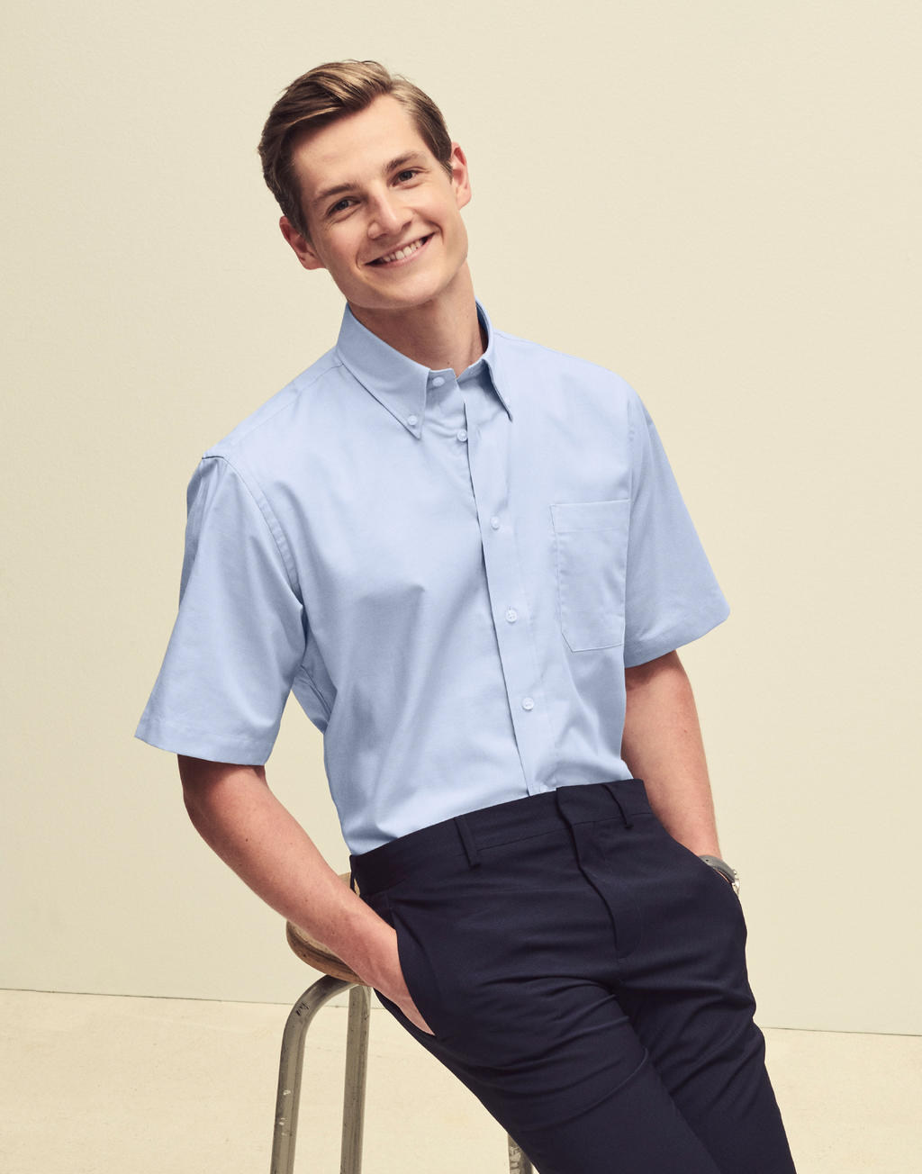 Oxford Shirt in Farbe White