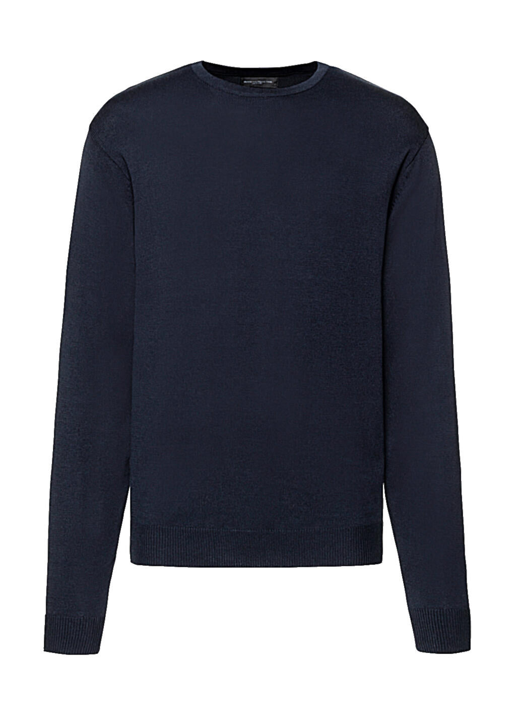 Men's Crew Neck Knitted Pullover in Farbe French Navy