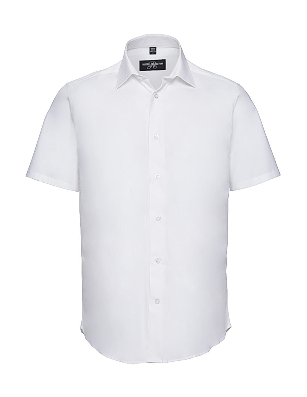 Fitted Stretch Shirt in Farbe White