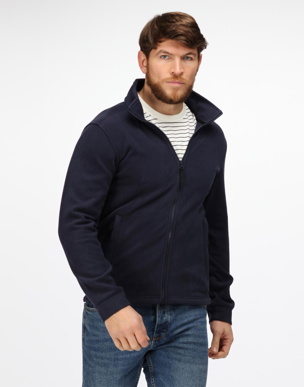 Classic Fleece Jacket in Farbe Black