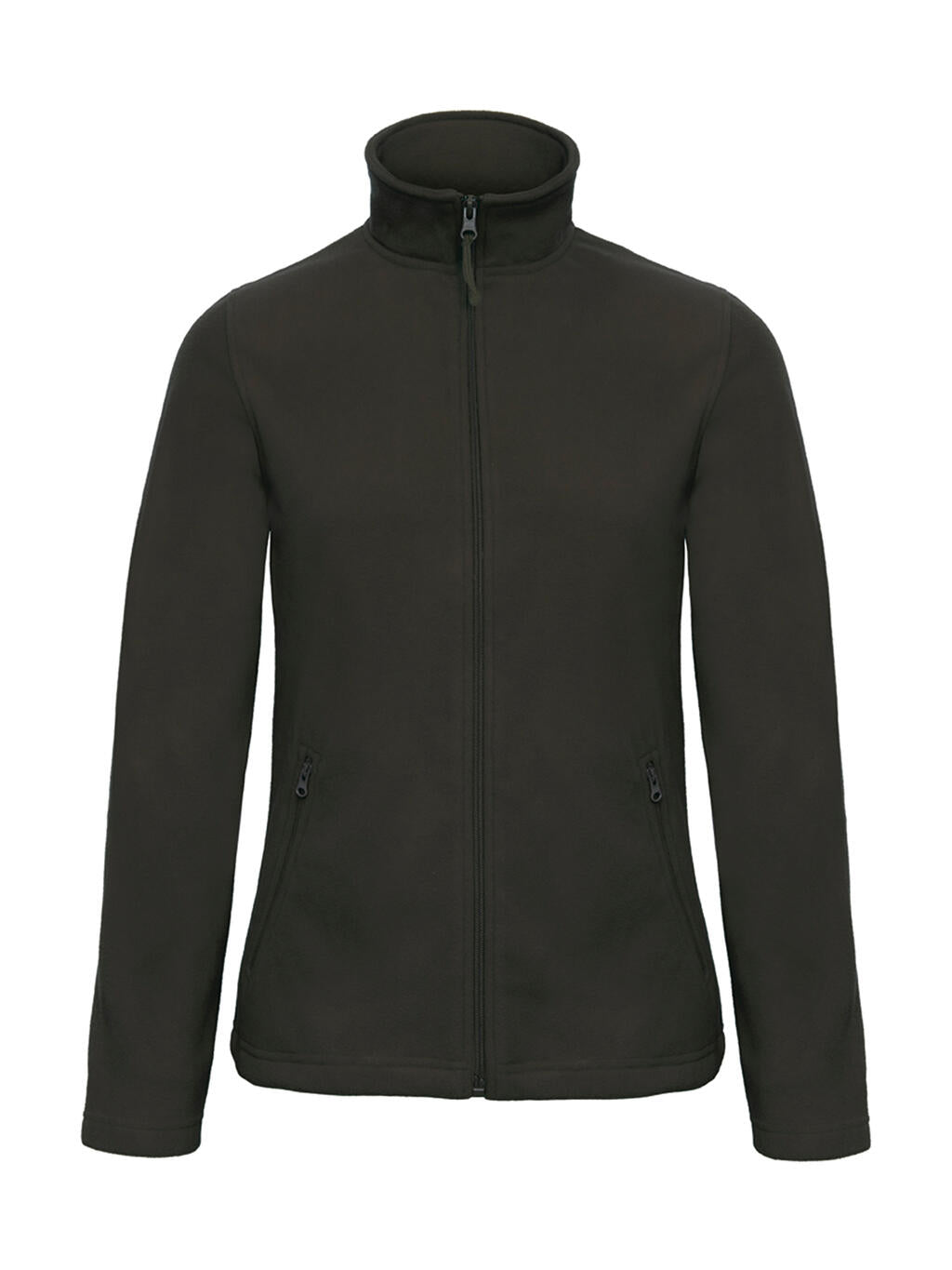 ID.501/women Micro Fleece Full Zip in Farbe Black