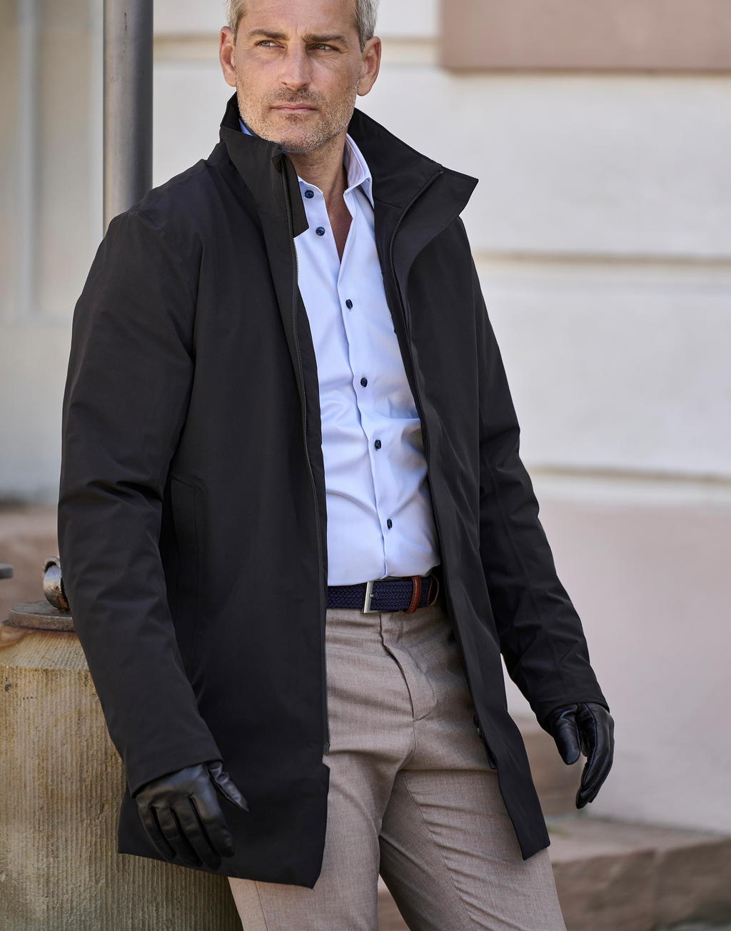 All Weather Parka in Farbe Black