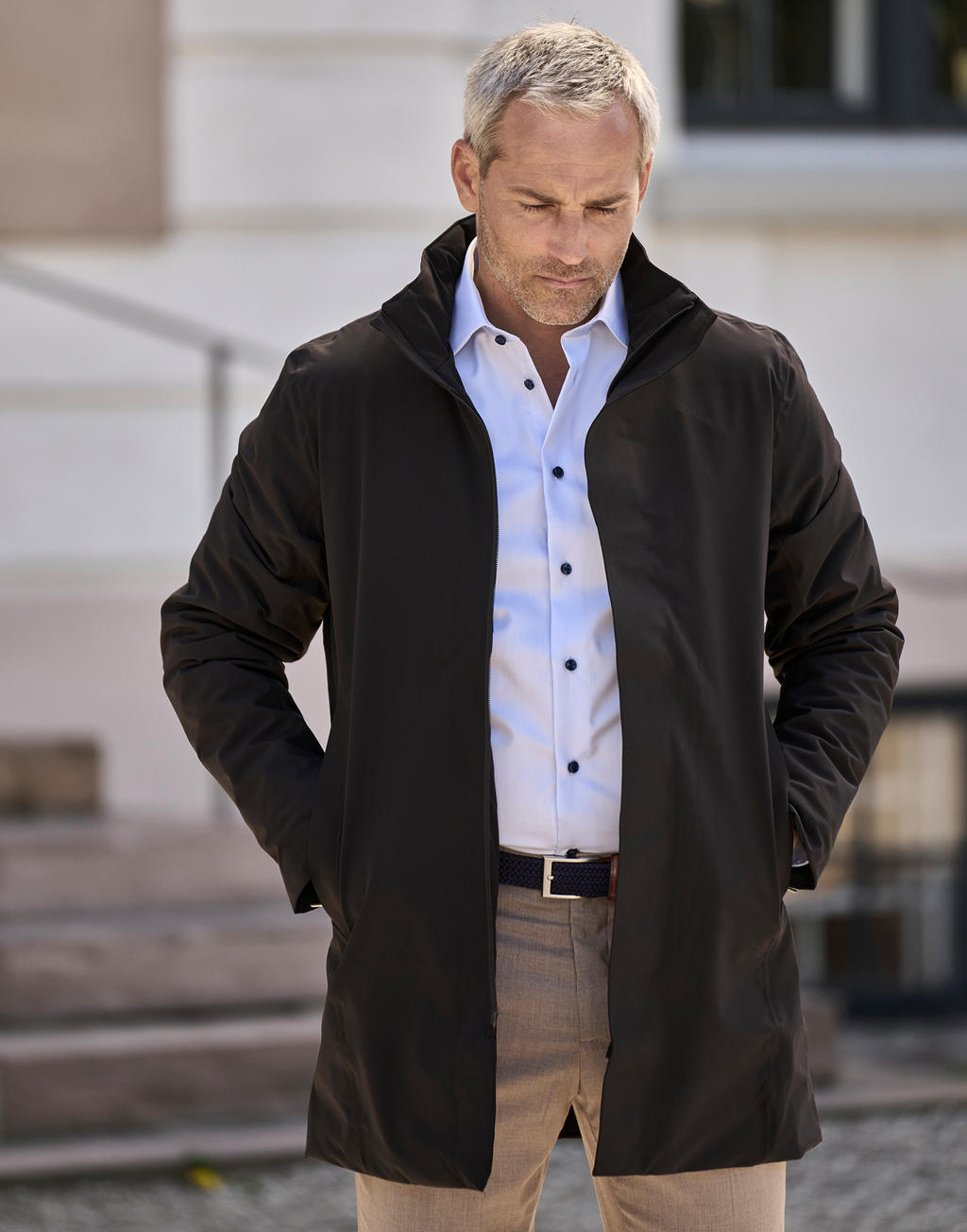 All Weather Parka in Farbe Black