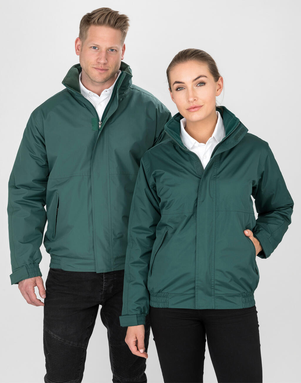 Channel Jacket in Farbe Black