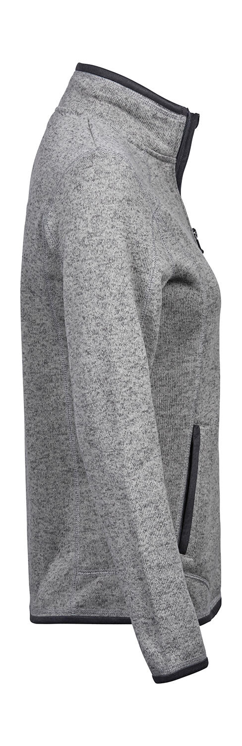 Ladies' Outdoor Fleece Jacket in Farbe Black