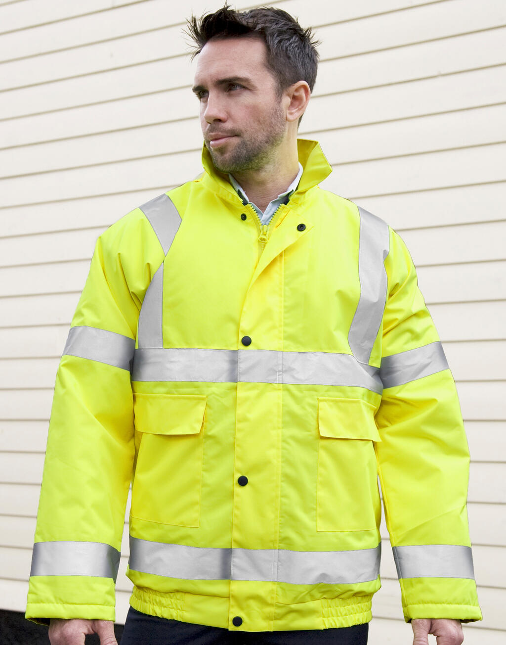 Core Hi-Vis Winter Blouson in Farbe Fluorescent Orange