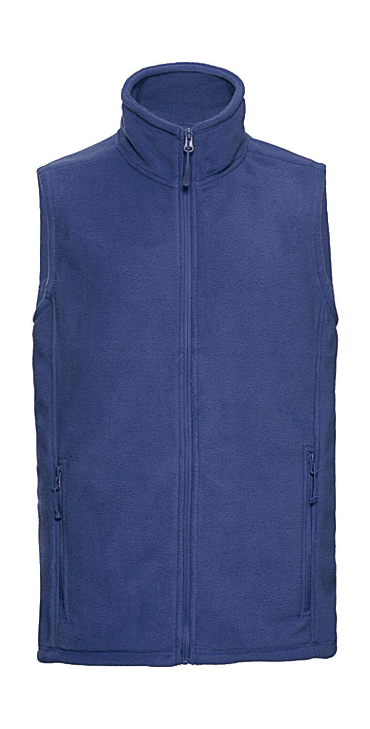 Men's Gilet Outdoor Fleece in Farbe Bright Royal