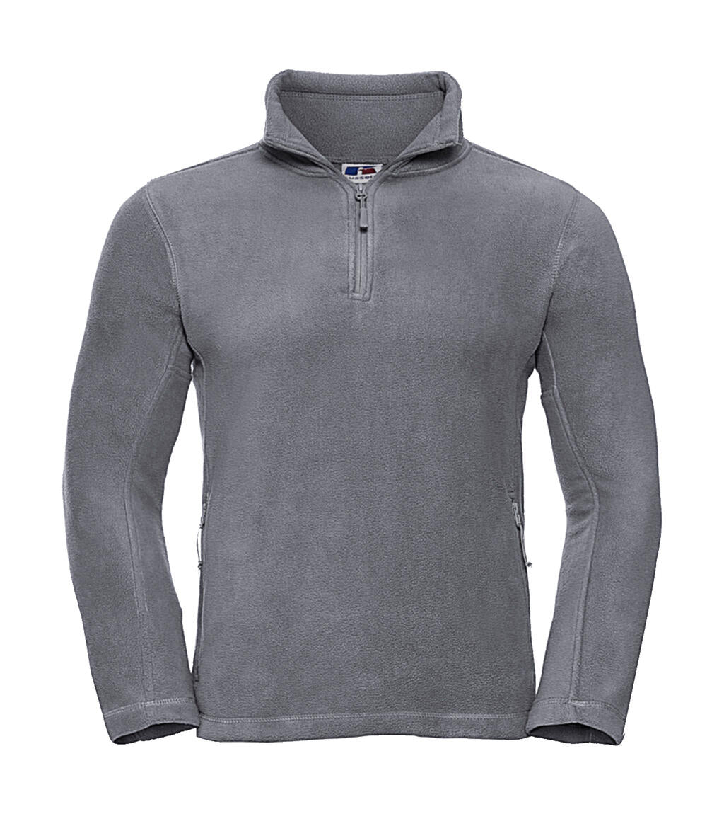 Quarter Zip Outdoor Fleece in Farbe Convoy Grey