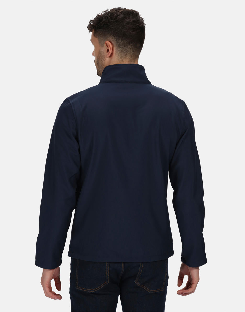 Ablaze Printable Softshell in Farbe White/Light Steel