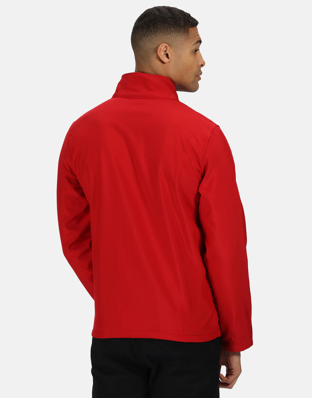 Ablaze Printable Softshell in Farbe White/Light Steel