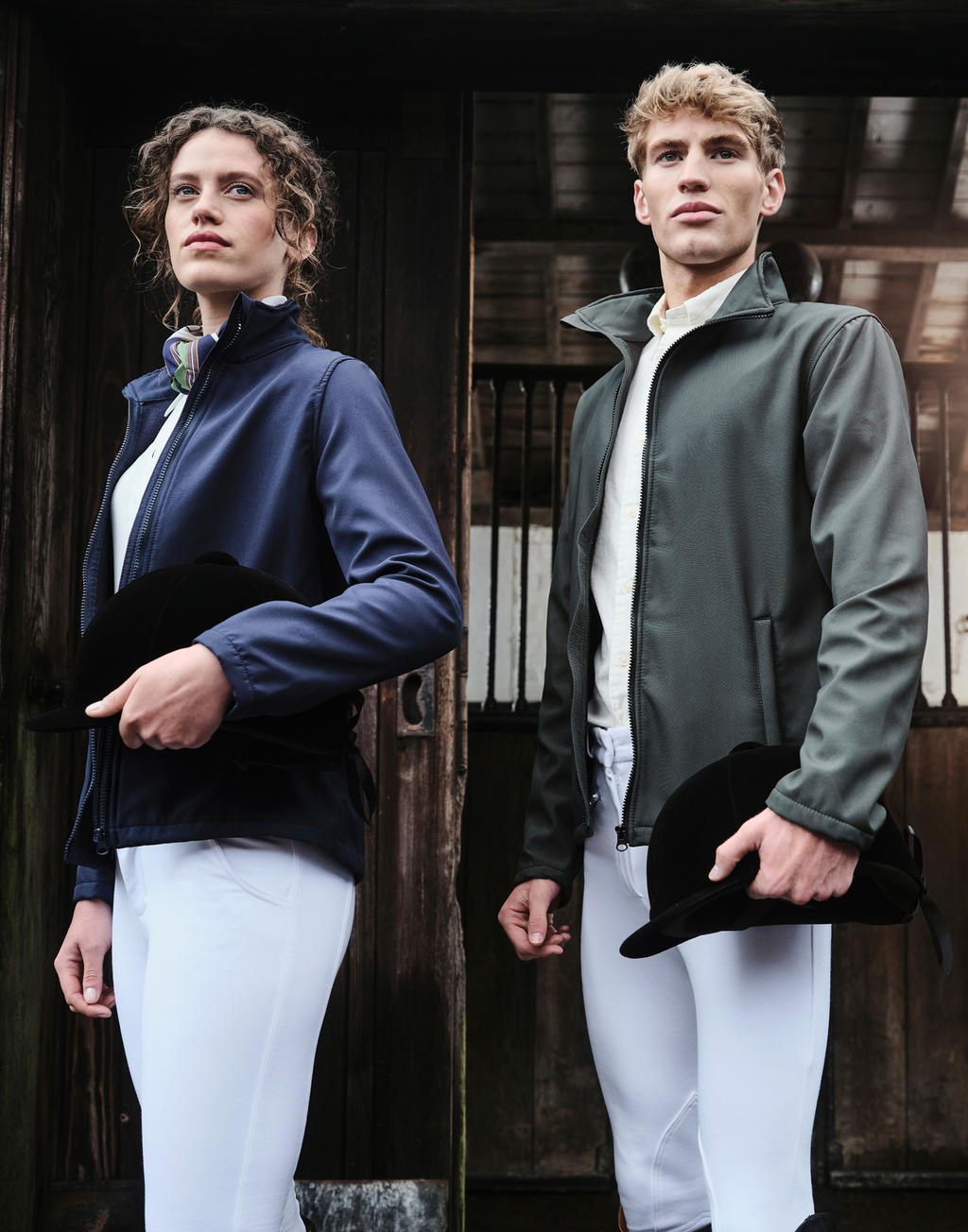 Women's Ablaze Printable Softshell in Farbe White/Light Steel