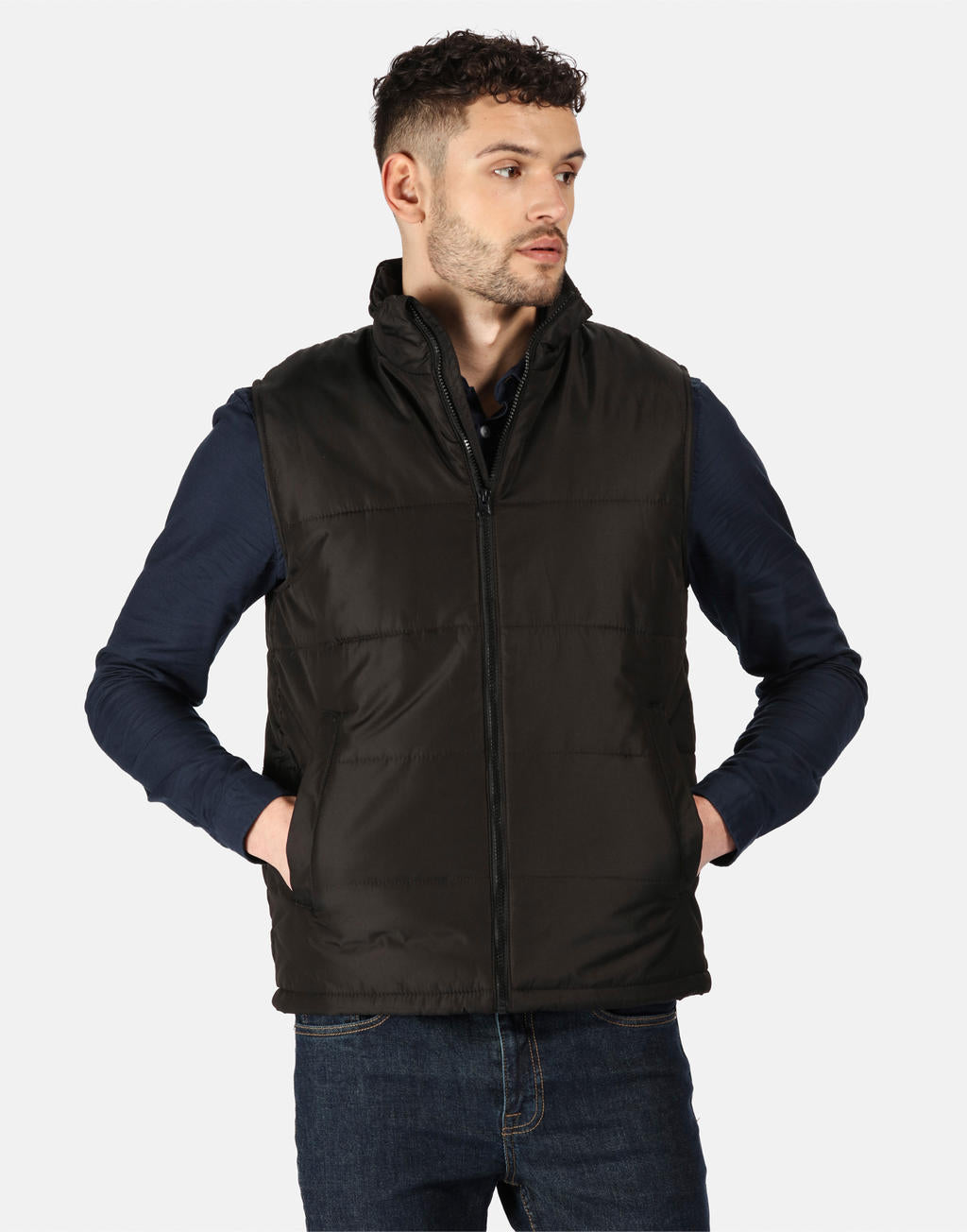 Access Insulated Bodywarmer in Farbe Black/Black