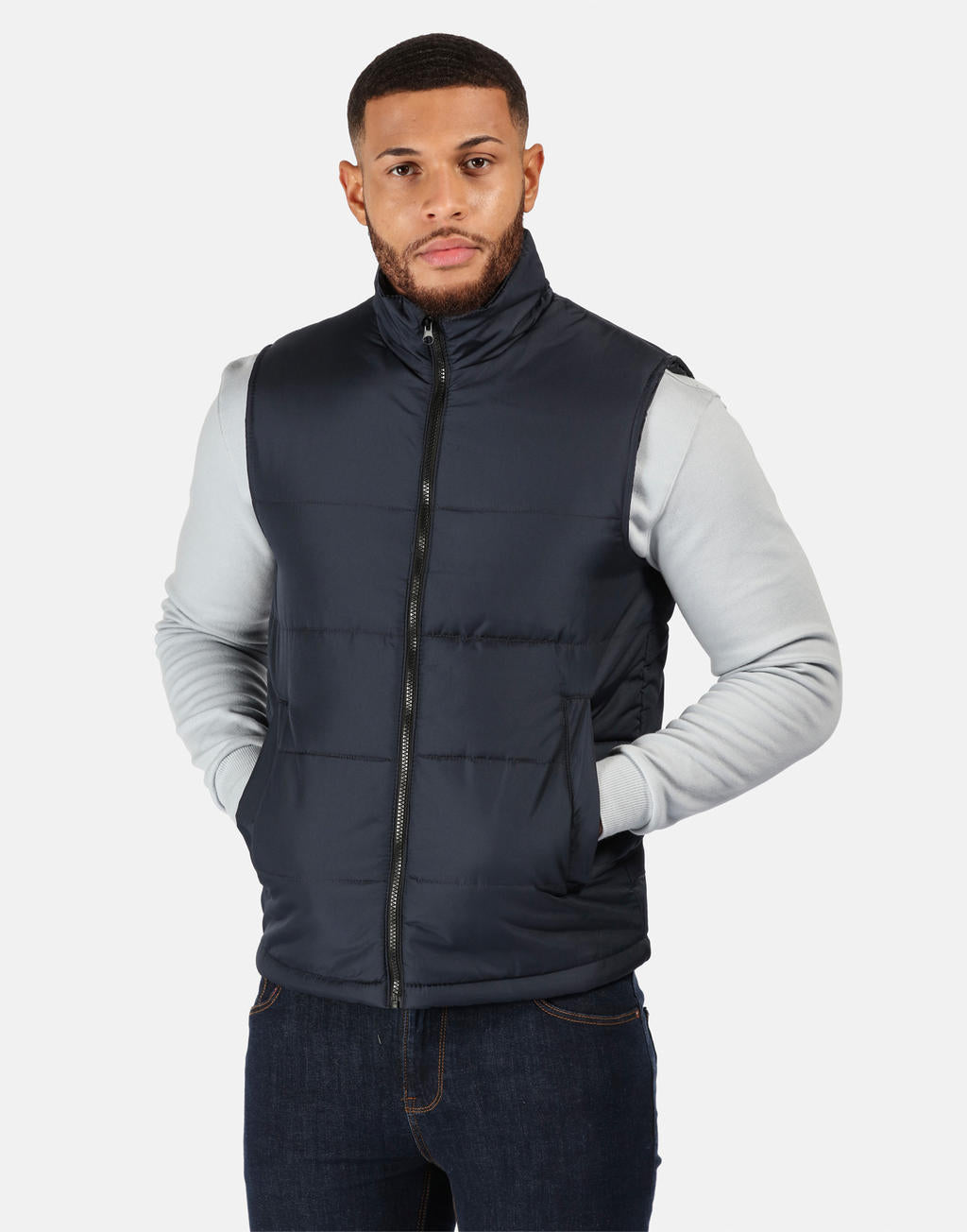 Access Insulated Bodywarmer in Farbe Black/Black