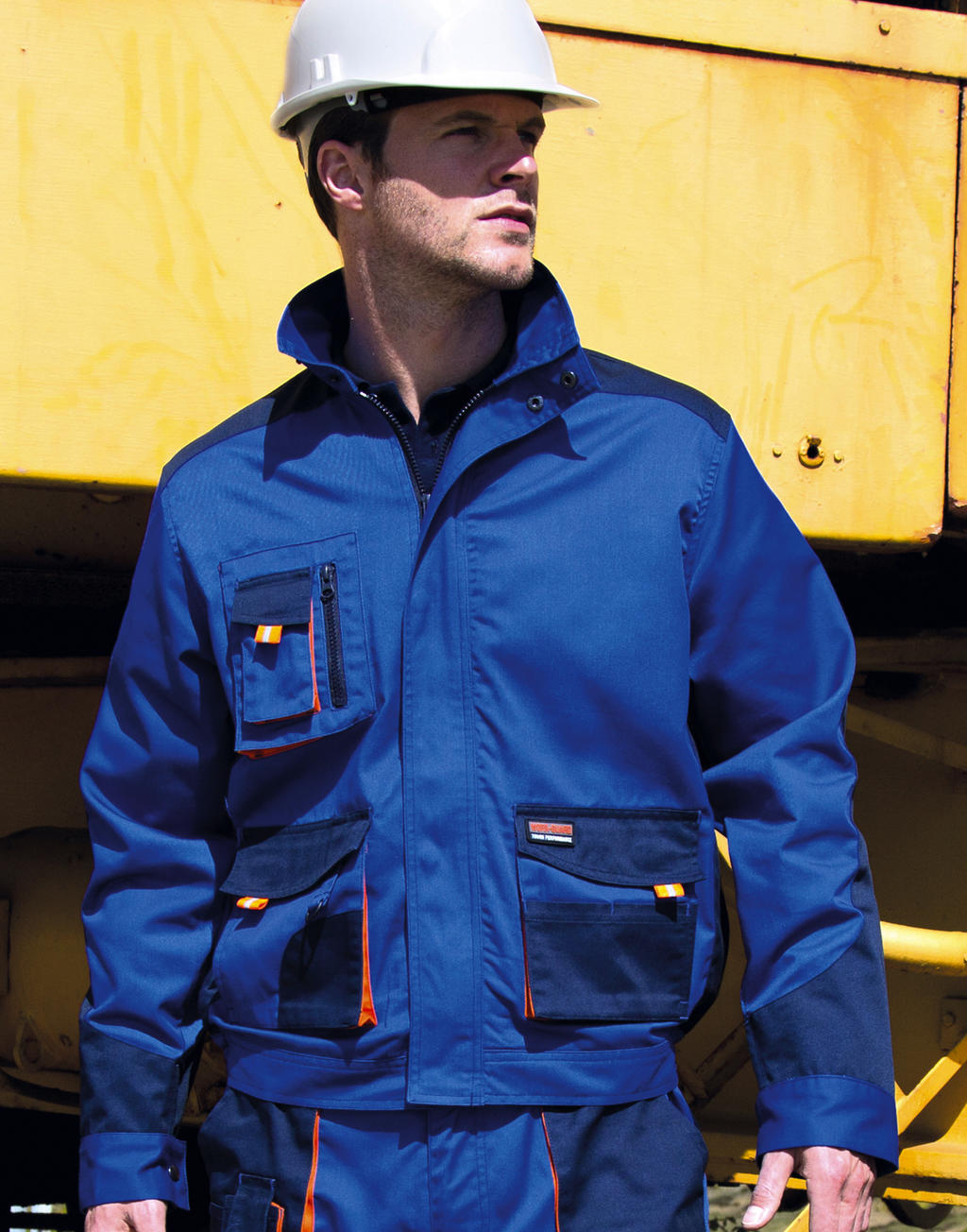 LITE Jacket in Farbe Grey/Black/Orange