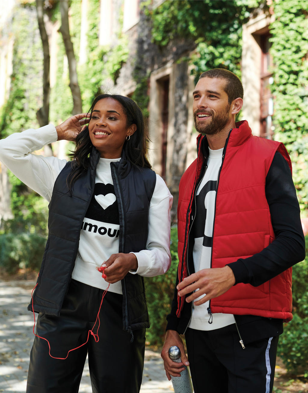 Women's Stage II Bodywarmer in Farbe Black