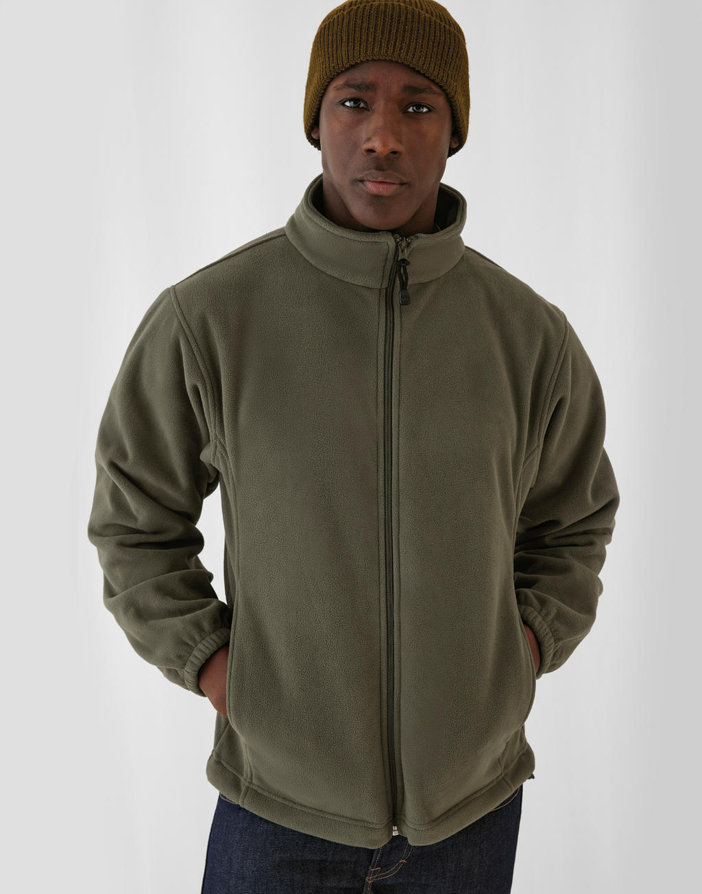 WindProtek Waterproof Fleece Jacket in Farbe Black