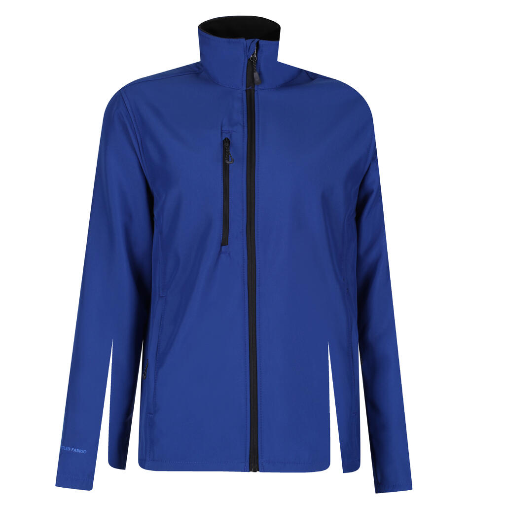 Honestly Made Recycled Softshell Jacket in Farbe New Royal
