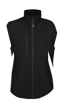 Honestly Made Recycled Softshell Bodywarmer in Farbe Black