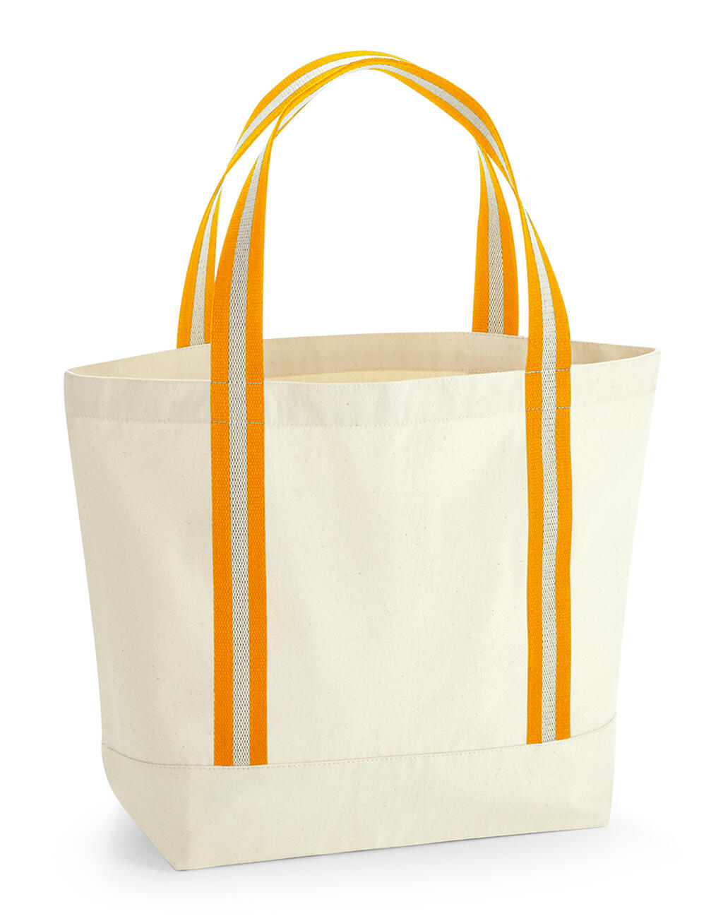 EarthAware® Organic Boat Bag in Farbe Natural/French Navy