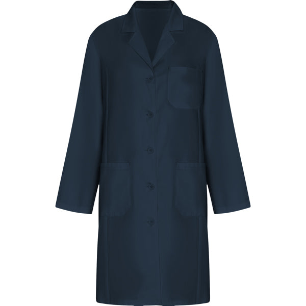Laborkittel Vaccine Woman in Farbe Navy