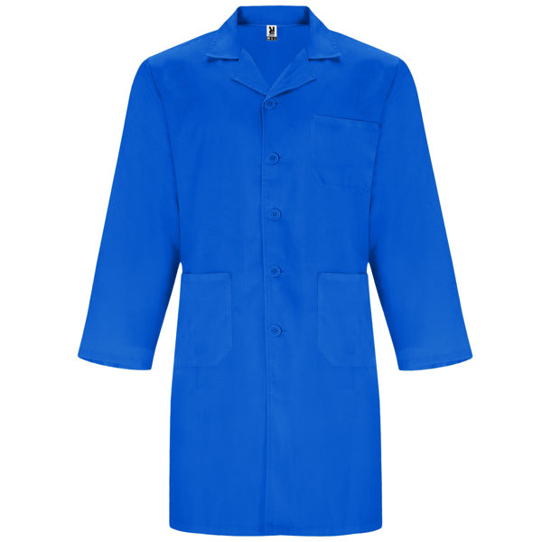 Laborkittel Vaccine in Farbe Royal Blue