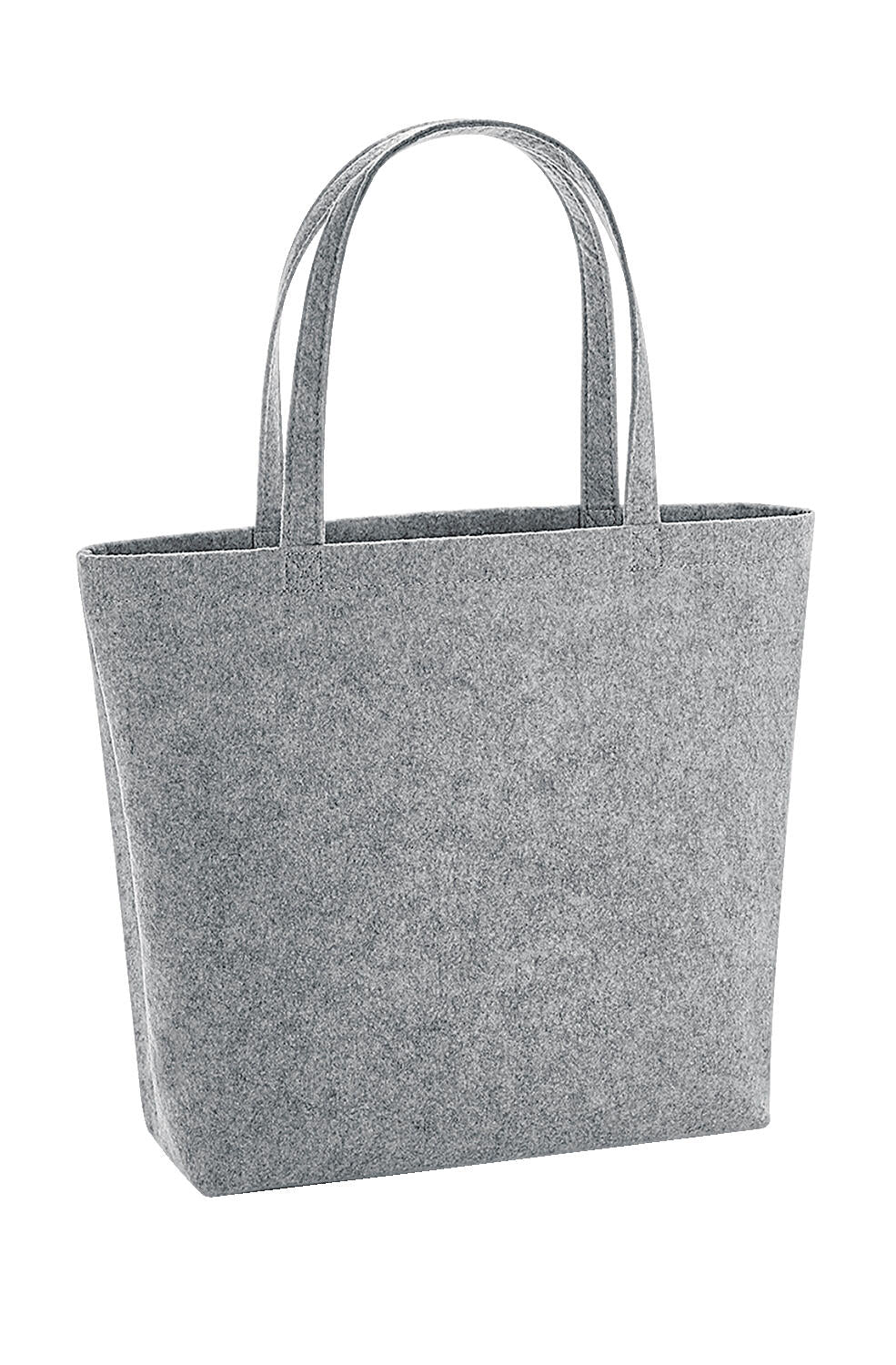 Felt Shopper in Farbe Grey Melange