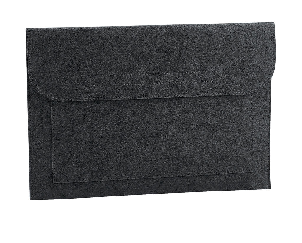 Felt Laptop/Document Slip in Farbe Charcoal Melange