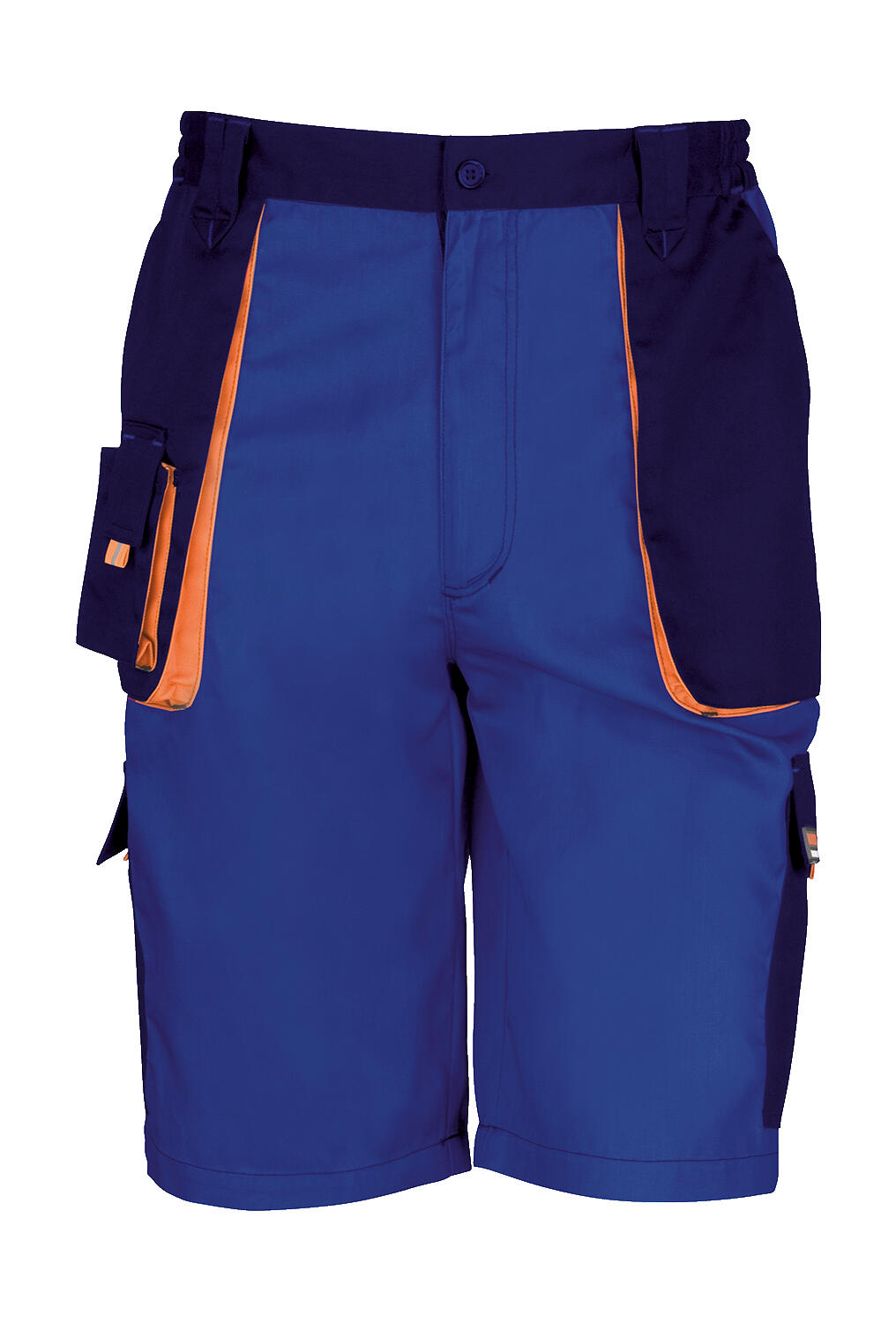 LITE Short in Farbe Royal/Navy/Orange